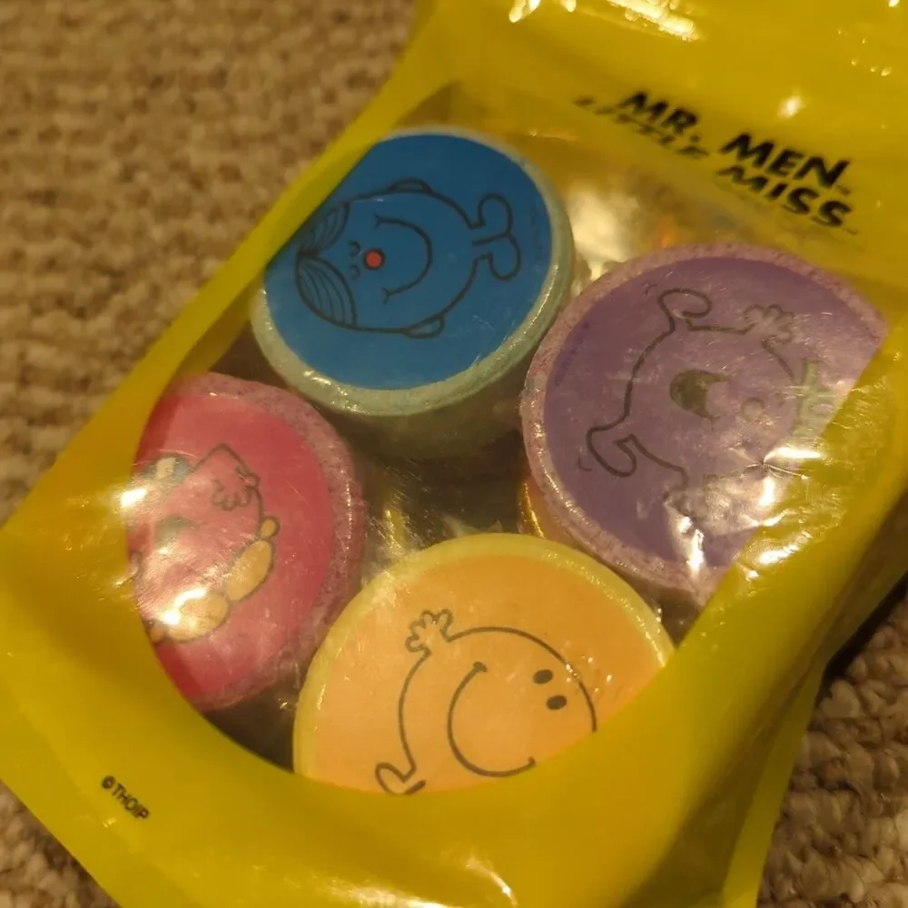 Mr. Men Little Miss Shower Steamers Bath Beauty Fruity Sanrio